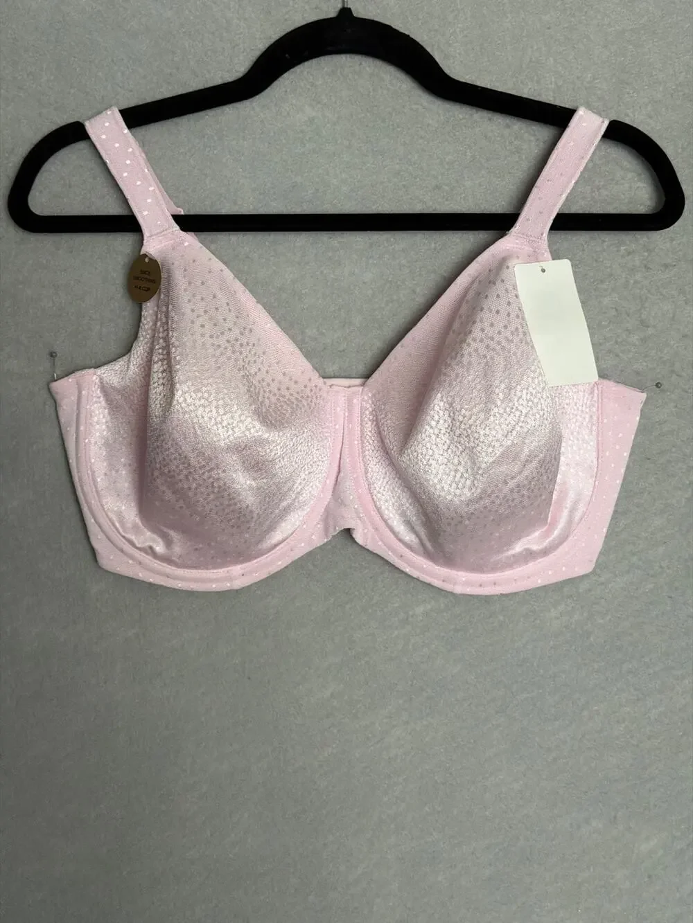Wacoal Back Smoothing Bra Underwire Light Pink Women's 36J NEW